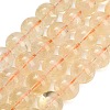 Natural Citrine Beads Strands GG-CBACB71-03-12mm-2
