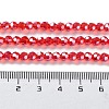 Electroplate Glass Bead Strands EGLA-R015-4mm-23-5