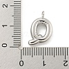 Non-Tarnish 304 Stainless Steel Pendants STAS-C102-15P-Q-3