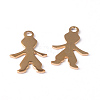Ion Plating(IP) Boy 304 Stainless Steel Pendants STAS-G130-43G-1