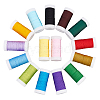   15 Rolls 15 Colors Nylon Chinese Knotting Cord OCOR-PH0001-88-1