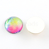 Half Round/Dome Glass Flatback Cabochons for DIY Projects X-GGLA-Q037-12mm-16-2