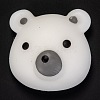 Christmas Theme Bear Shape Stress Toy AJEW-P085-02-1