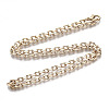 Brass Cable Chains Necklace Making MAK-N034-004B-G-3