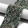 Natural African Turquoise(Jasper) Beads Strands G-G140-A12-03-2