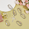 Unicraftale 6Pcs Alloy Screw Carabiner Lock Charms FIND-UN0003-31P-4