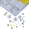 DIY 24 Style Acrylic & ABS Beads Jewelry Making Finding Kit DIY-NB0012-02I-2