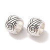 Tibetan Style Zinc Alloy Beads TIBEB-R063-014AS-RS-3