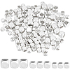 90Pcs 3 Styles Brass Beads KK-CN0003-31-1