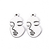 Non-Tarnish 201 Stainless Steel Pendants STAS-S110-081P-1