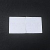 Cardboard Earring Display Cards CDIS-WH0020-04B-1
