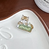 Cat Shape Acrylic Brooch for Backpack Clothes PW-WG8FB81-06-1