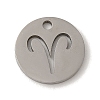 Non-Tarnish 201 Stainless Steel Charms STAS-E217-10P-09-1