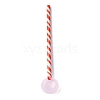 Handmade Glass Stripe Spoons AJEW-A067-02-2