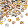 80Pcs 4 Colors Brass Rhinestone Beads KK-TA0002-11C-3