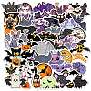 Halloween Waterproof PVC Plastic Sticker Labels STIC-PW0003-09G-1