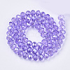 Baking Paint Glass Beads Strands X-EGLA-Q120-B-A01-2