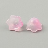 Handmade Lampwork Bead Caps LAMP-WH0005-03D-1