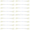 Rope with Plaster Artificial Fzlower Core for Hairpin Accessories DIY-WH20010-10B-1