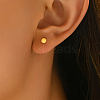 Round Porcelain Stud Earrings PV8744-4-2