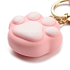 Epoxy Resin Cat Paw Keychain ANIM-PW0002-16B-3