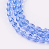 Faceted Glass Beads Strands X-GLAA-A036-F08-3