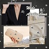 8Pcs 4 Styles Halloween Alloy Lapel Pin Backs for Backpack Clothes JEWB-CJ0003-46-7