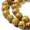 Natural Imperial Jasper Beads Strands G-I122-8mm-25-4