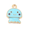 Alloy Enamel Pendants ENAM-C016-01C-1