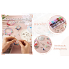 DIY Beaded Dangle Earring Pendant Decoration Making Kit DIY-TA0008-02-18