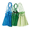 24Pcs 3 Colors Polyester Tassel Decorations OCOR-TADJ0007-01C-2