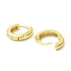 Star Brass Hoop Earrings EJEW-L270-17G-2