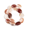 Natural Striped Agate/Banded Agate Beads Strands G-Z061-C09-04-3