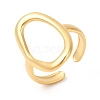Ion Plating(IP) 201 Stainless Steel Finger Ring RJEW-E063-49G-1