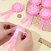 20Pcs Polyester Ribbon Brooches JEWB-CP0001-56A-3
