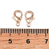 Zinc Alloy Lobster Claw Clasps E103-RG-4