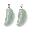 Natural Green Aventurine Pendants G-I314-01P-06-2