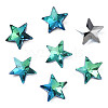 Glass Rhinestone Cabochons MRMJ-N029-04A-04-3