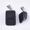 Synthetic Blue Goldstone Pendants G-Q996-13-2