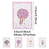 40 Sheets 4 Styles Paper Invitations Greeting Card AJEW-FS0001-26-4
