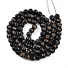 Baking Paint Glass Beads Strands DGLA-N010-10mm-10-2
