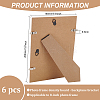 MDF Photo Frame Stand DIY-WH0401-19B-02-2