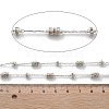 Handmade Glass Beads & Rhinestone Chains CHS-L028-01P-02-2