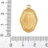 Printed 304 Stainless Steel Pendants SA-CBA7467-01A-G-3