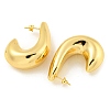 Rack Plating Brass Stud Earrings EJEW-M247-15G-2