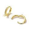 Brass Hoop Earring Findings FIND-Z039-32G-2