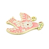 Alloy Enamel Pendants ENAM-C024-01A-02LG-2