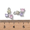 Brass Micro Pave Cubic Zirconia Charms X-KK-F872-21P-3