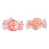 Transparent Epoxy Resin Cabochons CRES-N034-43C-1