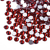 Glass Flat Back Rhinestone Cabochons RGLA-S002-12SS-28-2